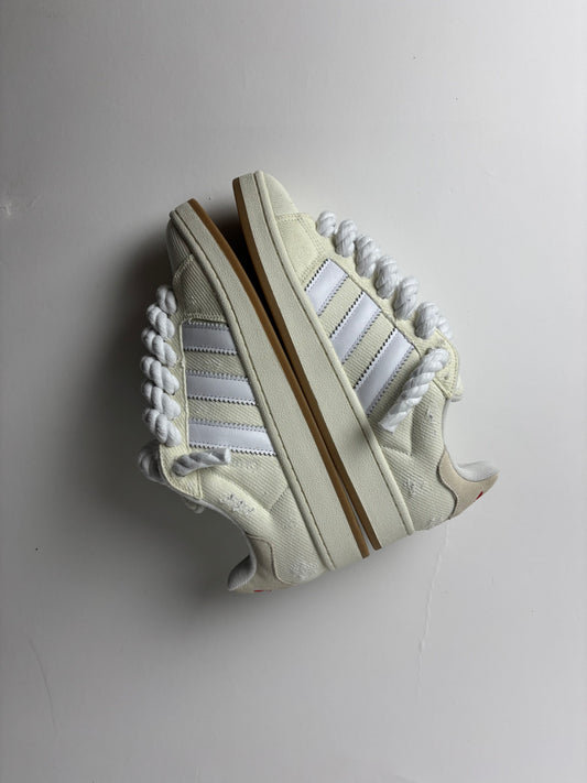 Adidas Campus Cream Canvas Rope