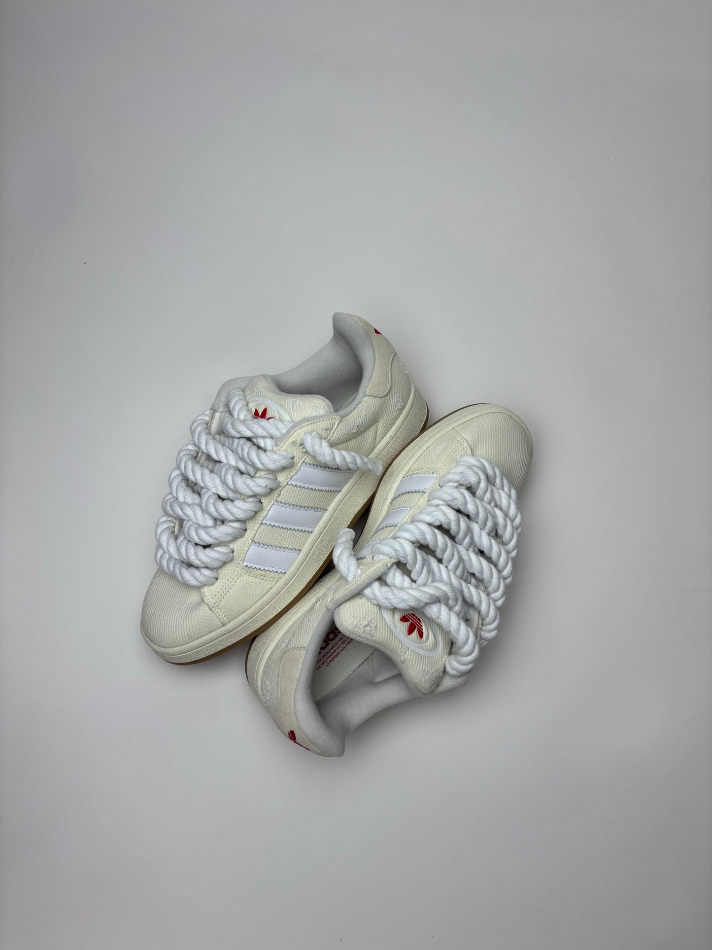 Adidas Campus Cream Canvas Rope
