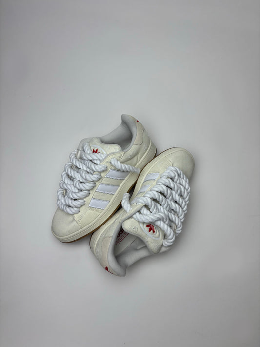 Adidas Campus Cream Canvas Rope