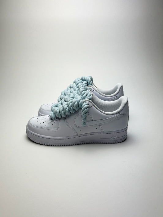 NIKE AF1 ROPE LACES ICE BLUE