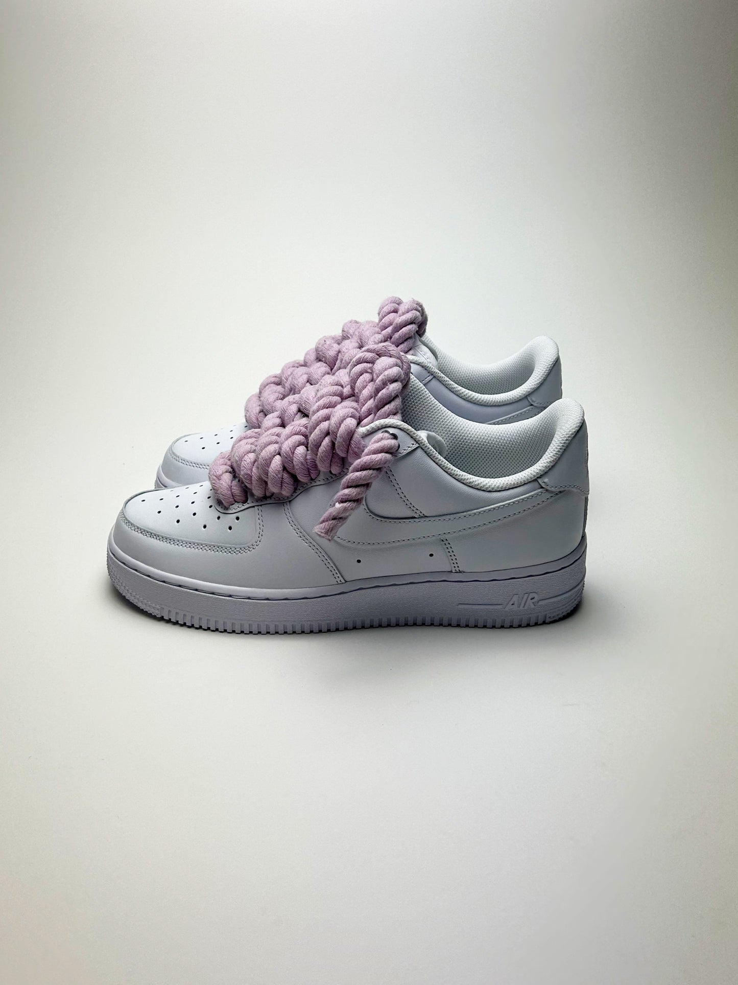 NIKE AF1 ROPE LACES LILAC Pato Customs