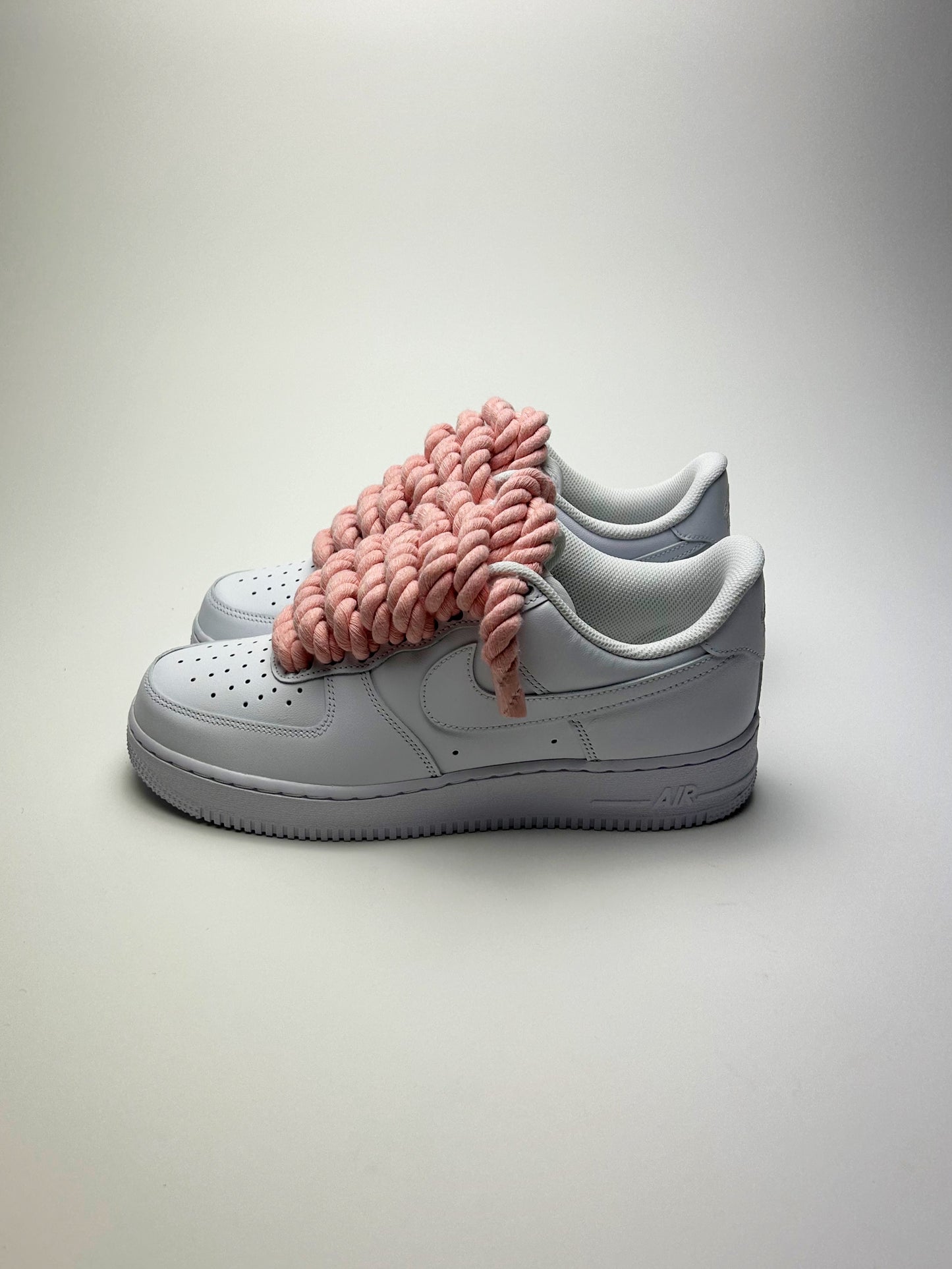 NIKE AF1 ROPE LACES RUST PINK